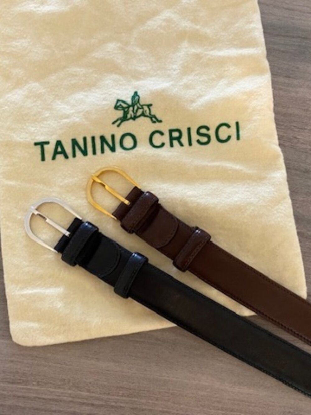 Tanino Crisci Womans' Leather Belts 90cm 36in